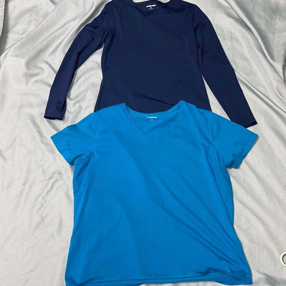 Set of Lands’ End Shirts